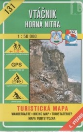 Vtáčnik - Horná Nitra - turistická mapa č. 131