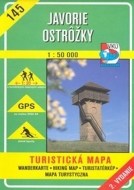 Javorie - Ostrôžky - turistická mapa č. 145 - cena, srovnání