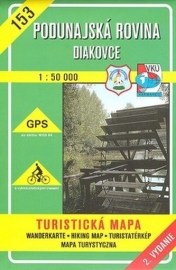 Podunajská rovina - Diakovce - turistická mapa č. 153