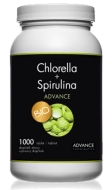 Advance Nutraceutics Chlorella + Spirulina 1000tbl - cena, srovnání
