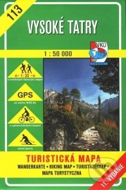 Vysoké Tatry - turistická mapa č. 113