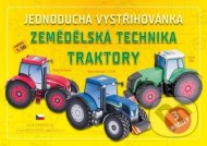 Jednoduchá vystřihovánka Zemědělská technika Traktory - cena, srovnání