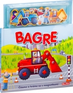 BAGRE - Knižka s magnetkami - cena, srovnání