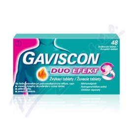 Reckitt Benckiser Gaviscon Duo Efekt 48tbl