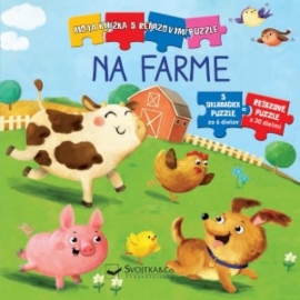 Moja knižka s reťazovými puzzle Na farme