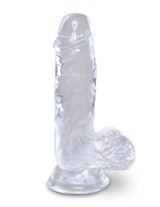 Pipedream King Cock Clear 5" with Balls - cena, srovnání