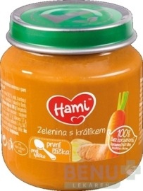 Nutricia Hami Zelenina s králikom 125g