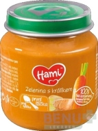 Nutricia Hami Zelenina s králikom 125g - cena, srovnání