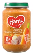 Nutricia Hami Zelenina s duseným bravčovým 200g - cena, srovnání