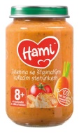 Nutricia Hami Zelenina so šťavnatým kuracím stehienkom 200g - cena, srovnání