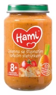 Nutricia Hami Zelenina so šťavnatým kuracím stehienkom 200g - cena, srovnání
