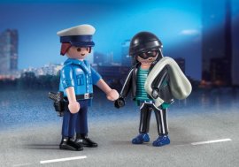 Playmobil 9218 Duo Pack Policajt a zlodej