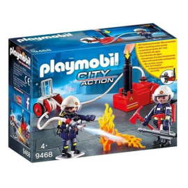 Playmobil 9468 - Hasiči s vodným čerpadlom