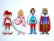 Marionetino Gašparko, princezná, princ, kráľ - bábky - cena, srovnání