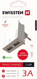 Swissten Smart IC 2x USB 3A