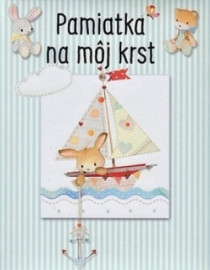 Pamiatka na môj krst - modrá (3. vydanie)