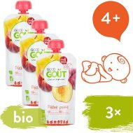 Good Gout BIO Broskyňa s hruškou 3x120g - cena, srovnání