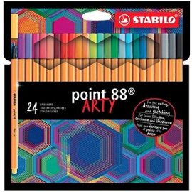 Stabilo Point 88 ARTY 24 farieb
