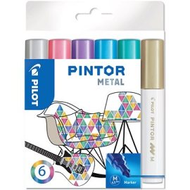 Pilot Pintor F metalické farby