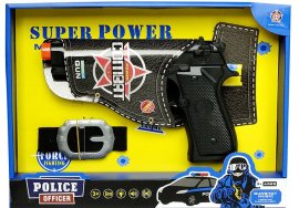 Mac Toys Policajná pištoľ s opaskom