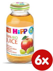 Hipp Jablkovo-hroznová šťava 6x200ml