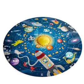 Hape Detské puzzle - Slnečná sústava LED