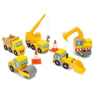 Le Toy Van Set stavebných strojov - cena, srovnání