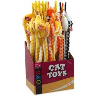 Magic Cat Mávatko Myška bavlna s catnip 22cm + 45cm 24ks - cena, srovnání