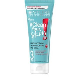 Eveline Cosmetics Clean Your Skin Light Mattifying & Moisturising Face Cream 75ml