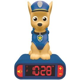 Lexibook Labková patrola Night Light Radio Alarm Clock