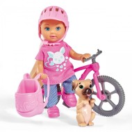 Simba Evička s bicyklom - cena, srovnání