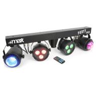 Max LED-Partybar 2xPAR-RGBW-LEDs - cena, srovnání