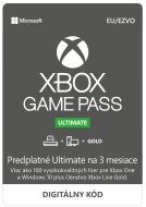 Microsoft Xbox Game Pass Ultimate - 3 mesačné predplatné - cena, srovnání