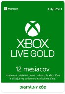 Microsoft Xbox Live Gold 12-mesačné členstvo