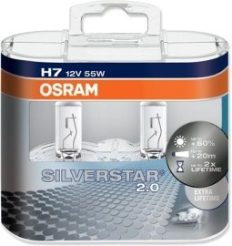 Osram H7 Silverstar PX26d 55W 2ks