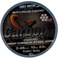 Savage Gear Carbon49 0,48 mm 11 kg 24 lb 10 m Coated Grey - cena, srovnání