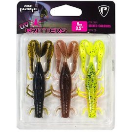 Fox Rage Critters 7cm UV Mixed Colours 3 ks