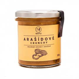 Natu Arašidový krém crunchy 300g