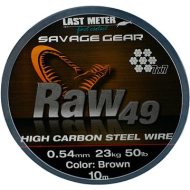 Savage Gear Raw49 0,54 mm 23 kg 50 lb 10 m Uncoated Brown - cena, srovnání