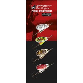 Effzett Perch Spinner Assortment 4g Veľkosť 2 4 ks