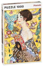 Piatnik Klimt - Dáma s vejárom 1000