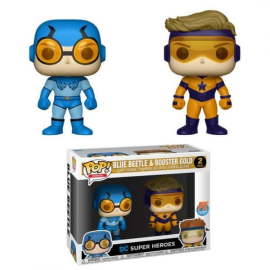 Funko POP DC 2 Pack: Blue Beetle & Booster Gold