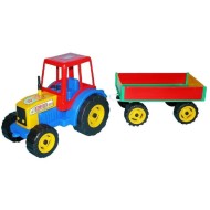 Wiky Traktor s vlečkou 65cm - cena, srovnání