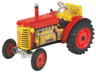 Kovap Traktor Zetor červený plastové disky - cena, srovnání
