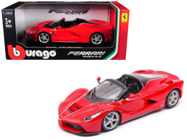 Bburago Ferrari Lafferrari Aperta red 1:24