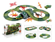 Mustar Toys Variabilná dráha s dinosaurami a tunelom - cena, srovnání
