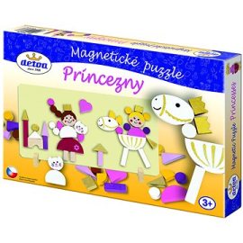 Detoa Magnetické puzzle Princezné