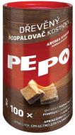 Pe-Po Drevený podpaľovač kocky 100ks - cena, srovnání