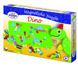 Detoa Magnetické puzzle Dino