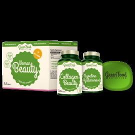 Greenfood Woman Beauty + Pillbox 120tbl